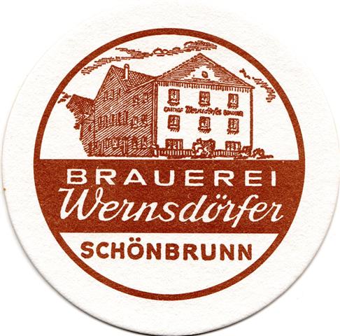 schnbrunn ba-by werns rundr 1a (215-brauerei wernsdrfer-braun)